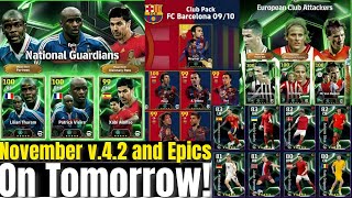 Coming Monday Packs  November v42 Updates  Whats Coming Tomorrow  efootball 2025 [upl. by Irv]