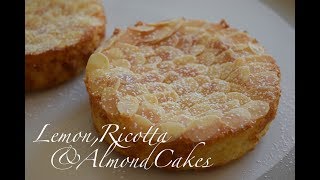 Lemon Ricotta amp Almond Cakes  Sundaebake [upl. by Poyssick]