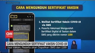 Cara Mengunduh Sertifikat Vaksin Covid 19 [upl. by Uol]