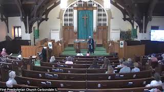 Worship service September 15 2024 First Presbyterian Church Carbondale IL [upl. by Acima]