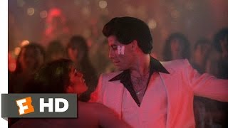 Saturday Night Fever Disco Inferno The Trammps John Travolta dancing [upl. by Kletter]