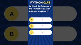 Python Quiz  MCQ 2 Python Questions and Answers  shorts [upl. by Carissa]