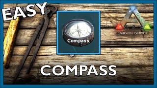 How To Craft A Compass In Ark Survival Evolved [upl. by Anrym]