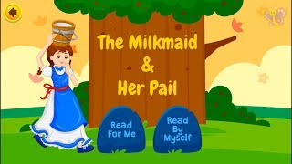 The Milkmaid amp Her Pail  Best Short Stories for Kids in English [upl. by Nylyak227]