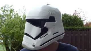 star wars the force awakens EP7 stormtrooper first order helmet 66target [upl. by Barbara]