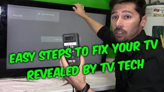 LED LCD TV REPAIR GUIDE How to troubleshoot without meters or testers [upl. by Bainbridge]