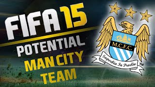 FIFA 15 Potential Man City Team Squad Builder [upl. by Garcon]