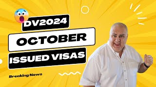 DV Lottery Greencard  October issued visa numbers released [upl. by Yeniffit]