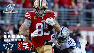 Dallas Cowboys vs San Francisco 49ers  2022 Divisional Round Game Highlights [upl. by Gino]