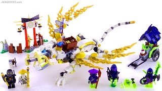 LEGO Ninjago Master Wus Dragon reviewed set 70734 [upl. by Osugi]