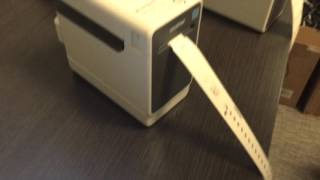 Rapid Healthcare Brother Wristband Printer Wristband Printing Demo [upl. by Ailadgim]