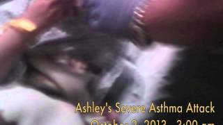 Severe Asthma Attack Emergency  911 Ambulance to the Hospital ER [upl. by Lennahc]