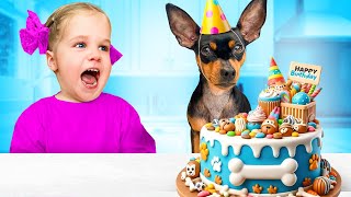 Surprising Our New Dog With First Birthday [upl. by Abijah]