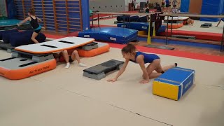 PERCORSO MILITARE DIVERTENTE Ginnastica Artistica CSB [upl. by Remos]