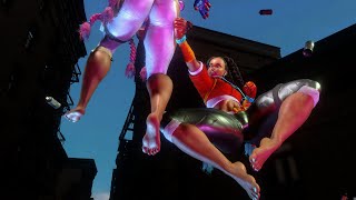 Kimberly Barefoot Curvy Mod Showcase Street Fighter 6 [upl. by Akiemat]