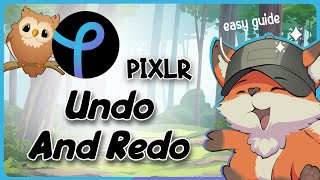 Undo and Redo in Pixlr  Guide Glimpse [upl. by Aicenek304]