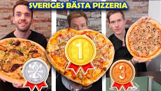 Vi besöker dom 3 BÄSTA pizzeriorna i Sverige [upl. by Inna183]