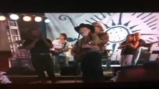 Willie Nelson and Toby Keith performing Uncloudy Day [upl. by Yhtomit]