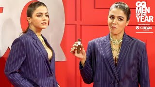 The Sixteen Movie Actress Wamiqa Gabbi Walking With A Cigar amp Gold Jewellery With A Pantsuit 💃 [upl. by Ula]