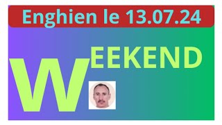 ENGHIEN LE 13 JUILLET 24 QUINTÉ ANALYSE PAR WEEKEND DU SAMEDI ATTELÉ [upl. by Lleval555]