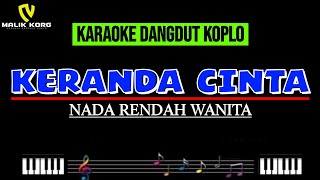 Noerhalimah  Keranda Cinta Karaoke Dangdut Koplo [upl. by Bobbie571]