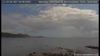 3 August 2024  Aberdour WeatherCam Timelapse [upl. by Wernda630]