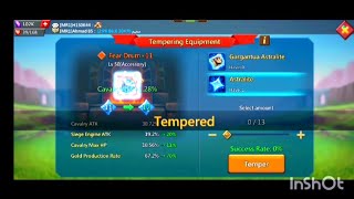 Upgrade war gear with Astralite  34 Astralite upgrade 11 level  😎🤭😍🤑  Lords mobile [upl. by Radcliffe]