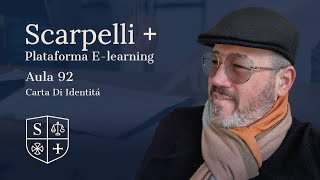 Avv Luiz Scarpelli  Aula 92  Carta Di Identitá [upl. by Vincelette]