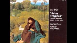 Bach  Cantata BWV 106 Sonatina [upl. by Yrekcaz]