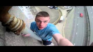 Robbie Borthwick climbs woolmanhill hospital [upl. by Nesnah207]