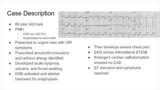 MI ACC Conference 2022  Kounis Syndrome Case [upl. by Alroi]