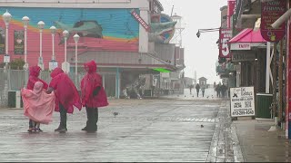 Coastal flooding in Ocean City Maryland [upl. by Gardener491]