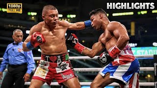 Isaac Cruz vs Yuriorkis Gamboa HIGHLIGHTS  BOXING FIGHT HD [upl. by Whalen]