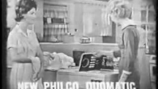 Philco Duomatic WasherDryer amp Clorox TV Commercial  1960 [upl. by Tehcac]