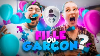 Fille ou garçon  Gender reveal de notre deuxième bébé 🥹❤️ [upl. by Kra]