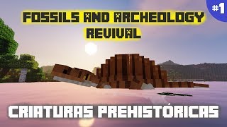 Fossils and Archeology Mod 1122 v805 Update 2021 Megladon 4k60FPS Minecraft JAVA Dinosaurs Ep361 [upl. by Heyward]