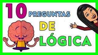 10 Preguntas Básicas de Lógica  Prueba tu 🧠🙏 [upl. by Sara]