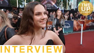 Dafne Keen interview on The Acolyte at London premiere [upl. by Airehs130]