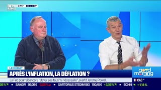 Nicolas Doze face à JeanMarc Daniel  Après linflation la déflation [upl. by Afirahs]