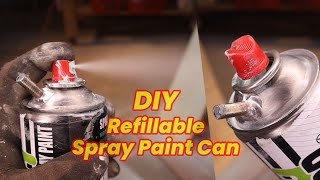 DIY Refillable Spray Paint Can [upl. by Quintana709]