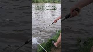 Kescherreinigung  Tipps und Tricks spicebrothers anglen fishing anglerleben kescher short [upl. by Alvord777]