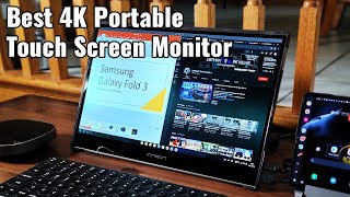 Best Portable 4K Monitor Great Mobile Monitor Innocn 156 4K OLED Touch Screen [upl. by Enomad]