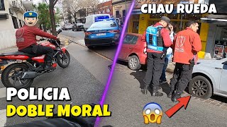 POLICIA sin CASCO 😨 XQ ellos SI y nosotros NO  ROMPI mi MEJOR CÁMARA🙆‍♂️ Observaciones Diarias 201 [upl. by Ardnua369]