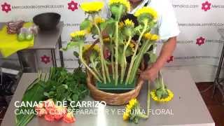 FLORERIAS DF ARREGLOS FRUTALES CON GIRASOLES [upl. by Leacim]