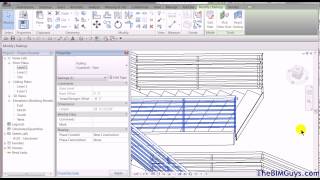 Revit Component Stairs Tips and Tricks  CADtechSeminarscom [upl. by Elyl869]