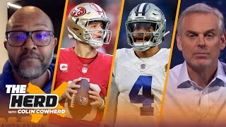 Cowboys vs Dolphins preview 49ers similar to the Rams Greatest Show on Turf  NFL  THE HERD [upl. by Goldfarb]