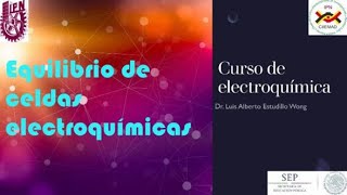 Equilibrio de celdas electroquímicas [upl. by Acinyt340]