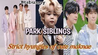 When brothers are called at school because of youngers Park SiblingsMini Series8Btsbunny [upl. by Norty]