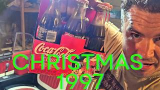 Christmas 1997 CocaCola bottles [upl. by Etteval103]