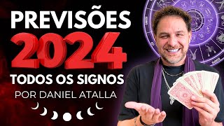 PREVISÕES 2024 PARA TODOS OS SIGNOS  DANIEL ATALLA [upl. by Elac131]